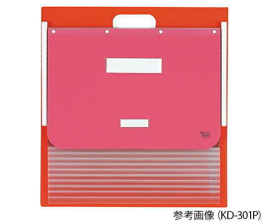 ケルン カーデックス(ソフトタイプ・PP製ポケット) A3・A4(タテ2面) ピンク KD-301P
