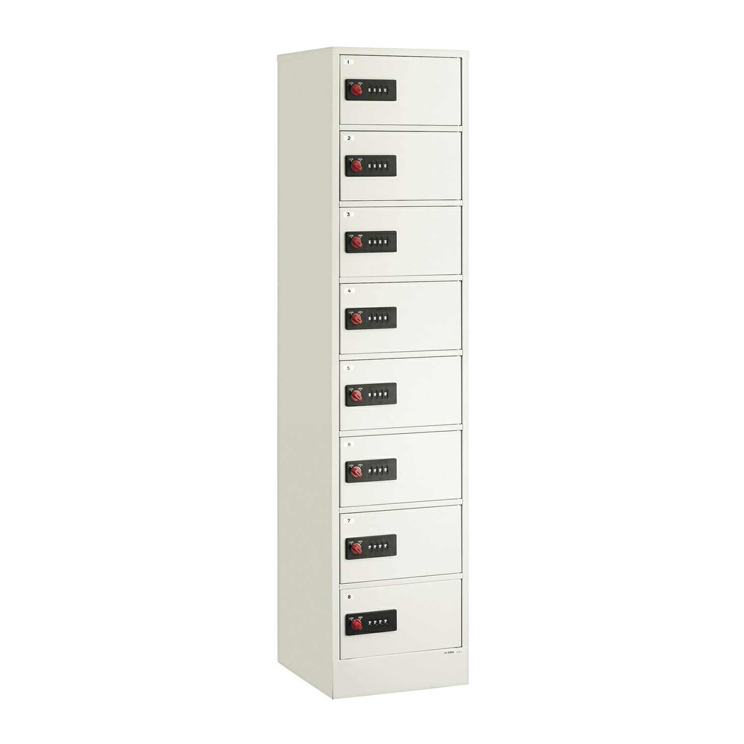 エーコー 貴重品保管庫（ダイヤルナンバーロック LK-408W(ﾎﾜｲﾄ) 販売単位：1