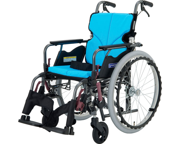 株式会社 カワムラサイクル  車いす 今めかしいB KMD-B22-40-SH 85_若葉色