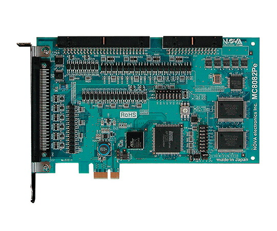 モーションコントロールボード（PCI　Expressバスタイプ） MC8082Pe ノヴァエレクトロニクス