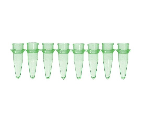 店内全品ポイント5倍★要エントリー★PCRチューブ 8連0.2mL 緑 125本入 5010-5 Bio Plas|Shop de clinic店