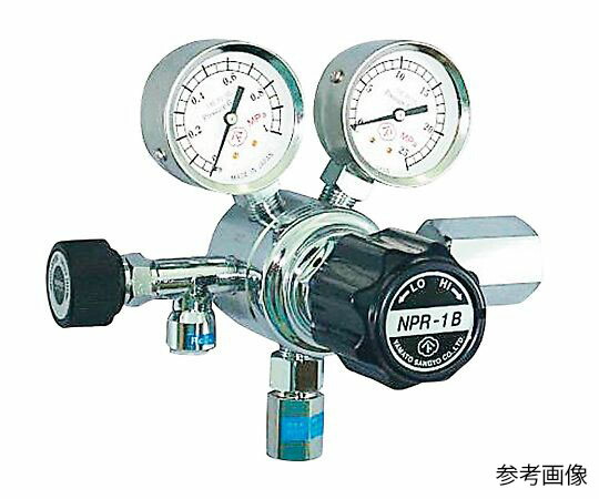 圧力調整器(バランス一段式) 真鍮(C3604B) 入口パージバルブなし NPR-1B-R-11N01-2210-F ヤマト産業