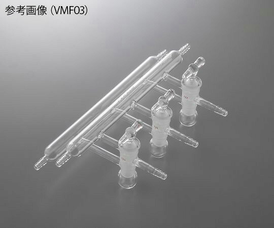 無意味さ多岐管（屁っ放り繰りかえる用） 380×100×160粍 VMF04 アズワン