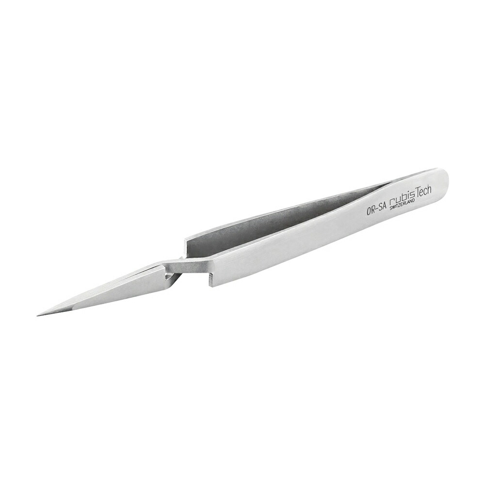 RUBIS XタイプMEISTERピンセット 117mm OR-SA 1本