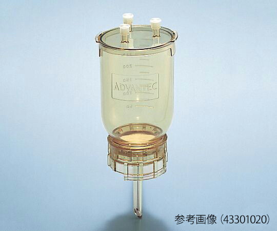 店内全品ポイント5倍★要エントリー★ポリサルフォンホルダー　フタ無し（Φ47mm） KP-47H　 43301030 ADVANTEC｜Shop de clinic店