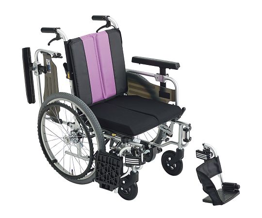 車椅子　とまっティ　パープル MBY-41RB ミキ（車いす）