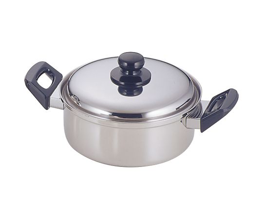 電磁調理器対応鍋　ジュノー両手鍋20cm 岡部洋食器製作所