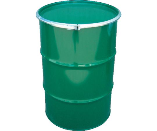 店内全品ポイント5倍★要エントリー★鋼製ドラム缶 オープンタイプ 外レバー式 50L KD050LSTS JFEアドバンテック｜Shop de clinic店