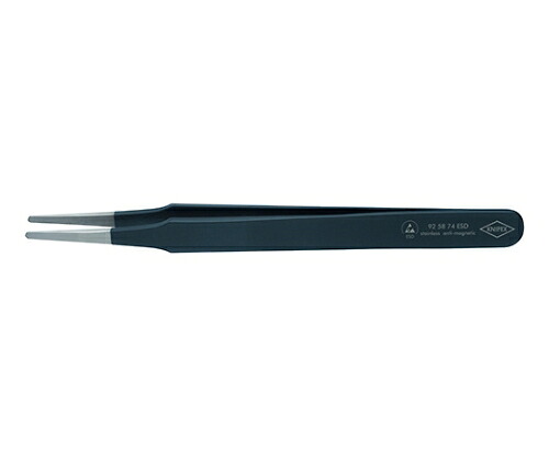 精密非磁性ピンセット　１２０ＭＭ 9258-74ESD KNIPEX