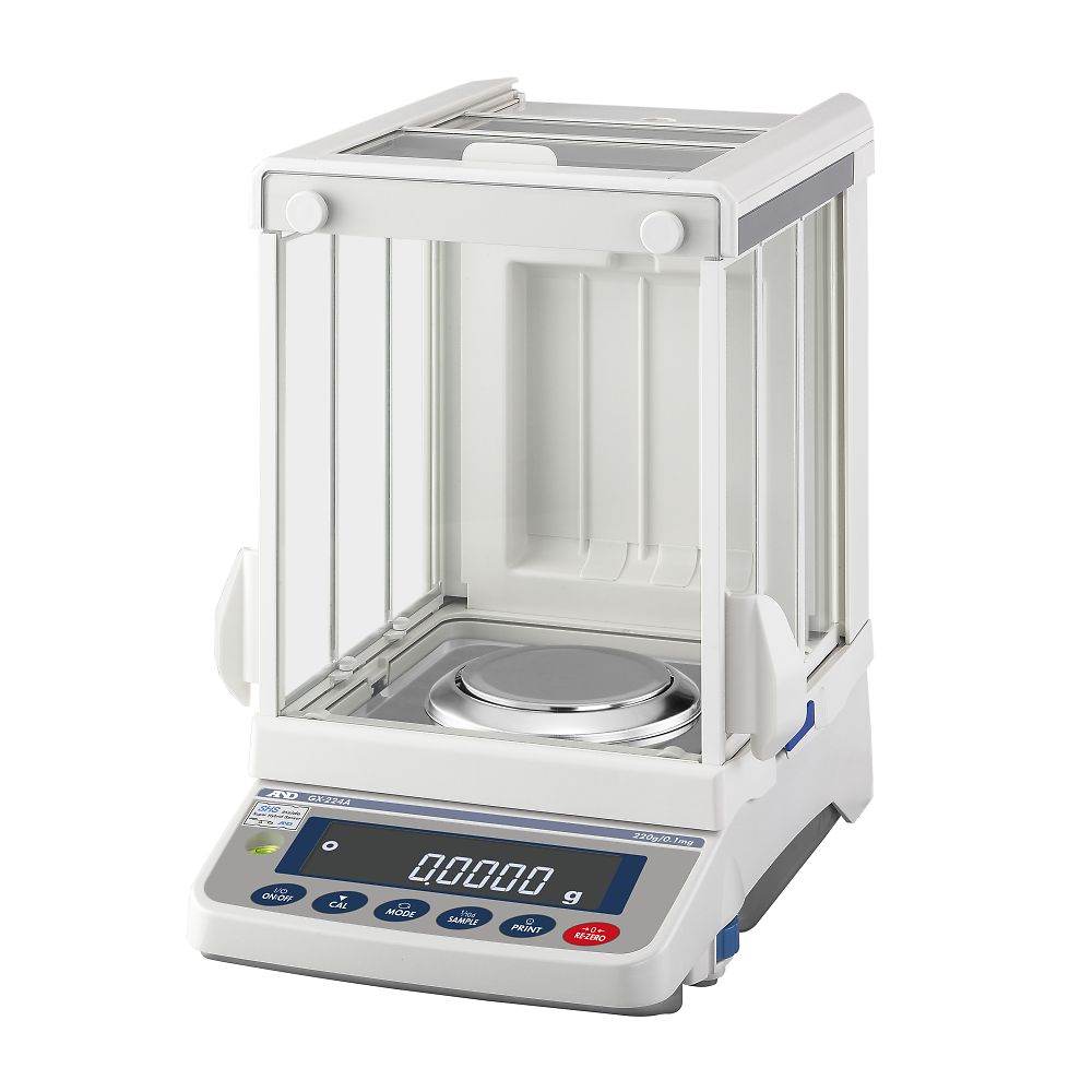 エー・アンド・デイ 目盛り調整用重し内蔵型天びん GX-A続きもの  ひょう量:220g 最小限度書きあらわす:0.0001g   GX224A