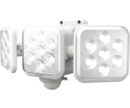 5W×3灯 無償性手式 LEDソーラーセンサーライト S-330L ムサシ