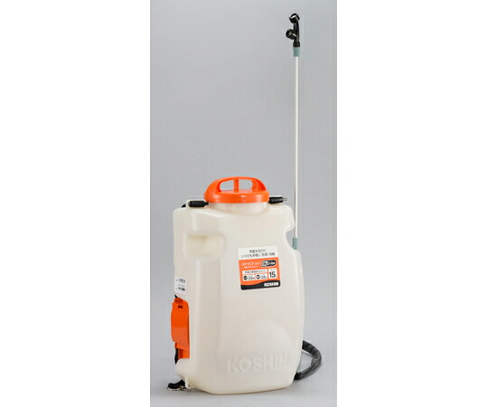 背負い式申し受ける噴霧器 １５L １８V ２．０Ah かっこ良い続きもの SLS-15 工進
