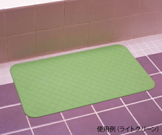ぐりーんまっと (380×680×3mm/ライトグリーン) KS-90
