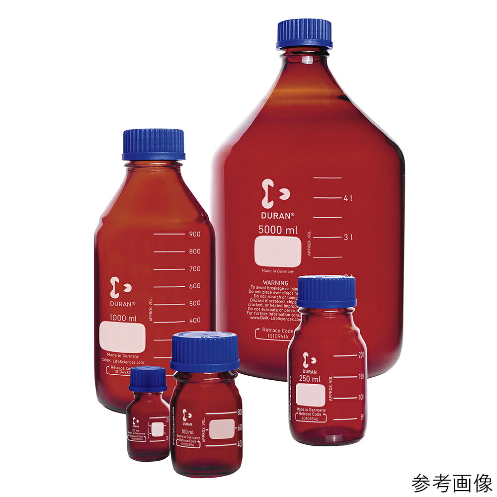 ねじ口瓶丸型茶褐色（デュラン（R）・017210）　3500mL DWK Life Sciences