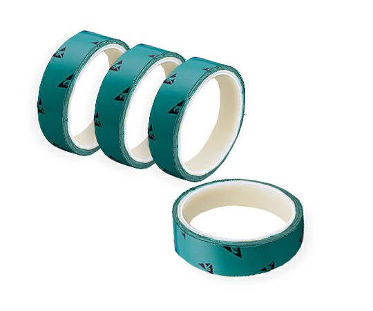 アズピュアESD PET生産ライン磁気テープN 緑 25mm×33m 10巻入  アズピュア（アズワン）