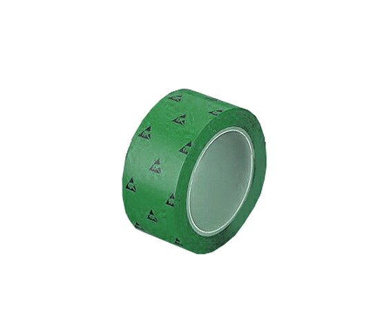 アズピュアESD PET生産ライン磁気テープN 緑 50mm×33m 5巻入  アズピュア（アズワン）