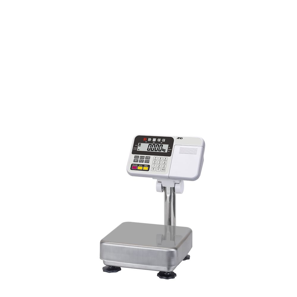 店内全品ポイント5倍★要エントリー★防塵・防水デジタル台はかり HV-Cシリーズ ひょう量:15kg 最小表示:0.001kg(0～3)、0.002kg(3～6)、0.005kg(6～15) HV-15KC エー・アンド・デイ｜Shop de clinic店