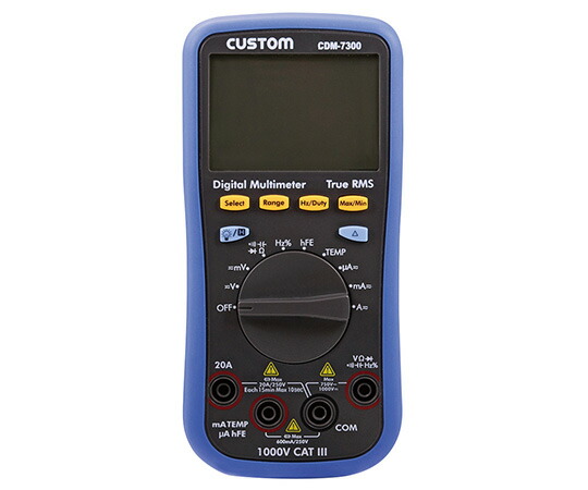 デジタルマルチメータ（校正証明書付） CDM-7300 カスタム