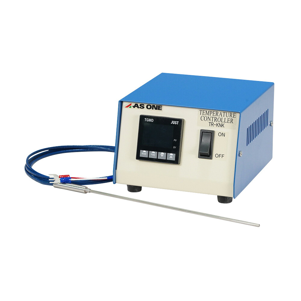 デジタル温度調節器 0～999℃ K熱電対×1 校正証明書付 TR-KNK アズワン