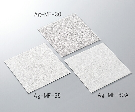 金属多孔質体 （銀） 100×100mm 厚さ1mm 気孔径0.36mm Ag-MF-30-□100-1