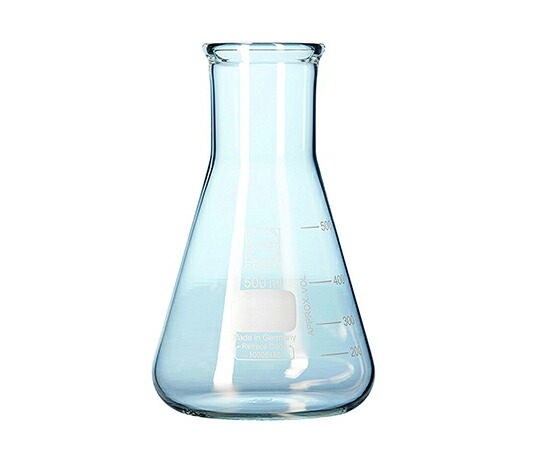 【おまとめお得な２個セット】極厚三角広口フラスコ　500mL 212274403 SCHOTT/DURAN