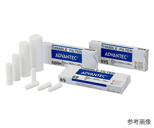 円筒濾紙　No.84　25本入 35400220 ADVANTEC