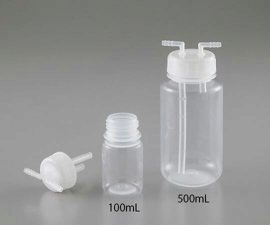 【おまとめお得な２個仕掛ける】屁っ放り洗い濯ぎ瓶（PP製） 500mL  アズワン