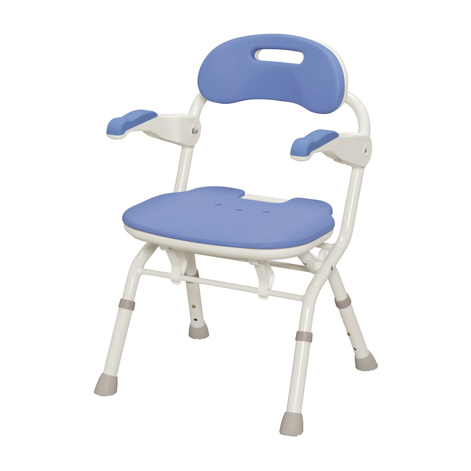 アロン化成 折りたたみシャワーベンチFSフィット 536-057(ブルー)|Shop de clinic店