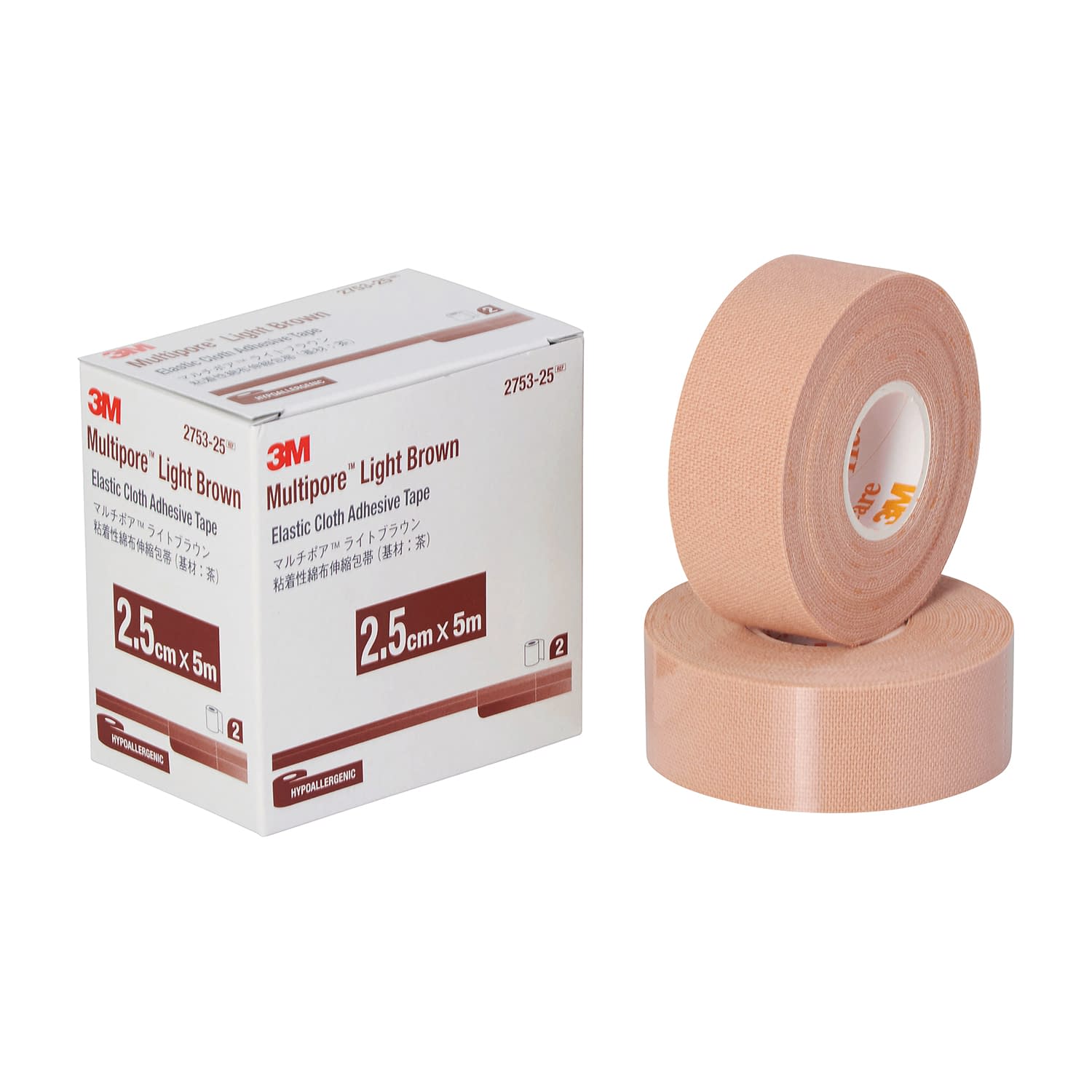 【入れもの売りわたす】マルチポアライトブラウン 2753-25(25MM)2ｶﾝ 48コ