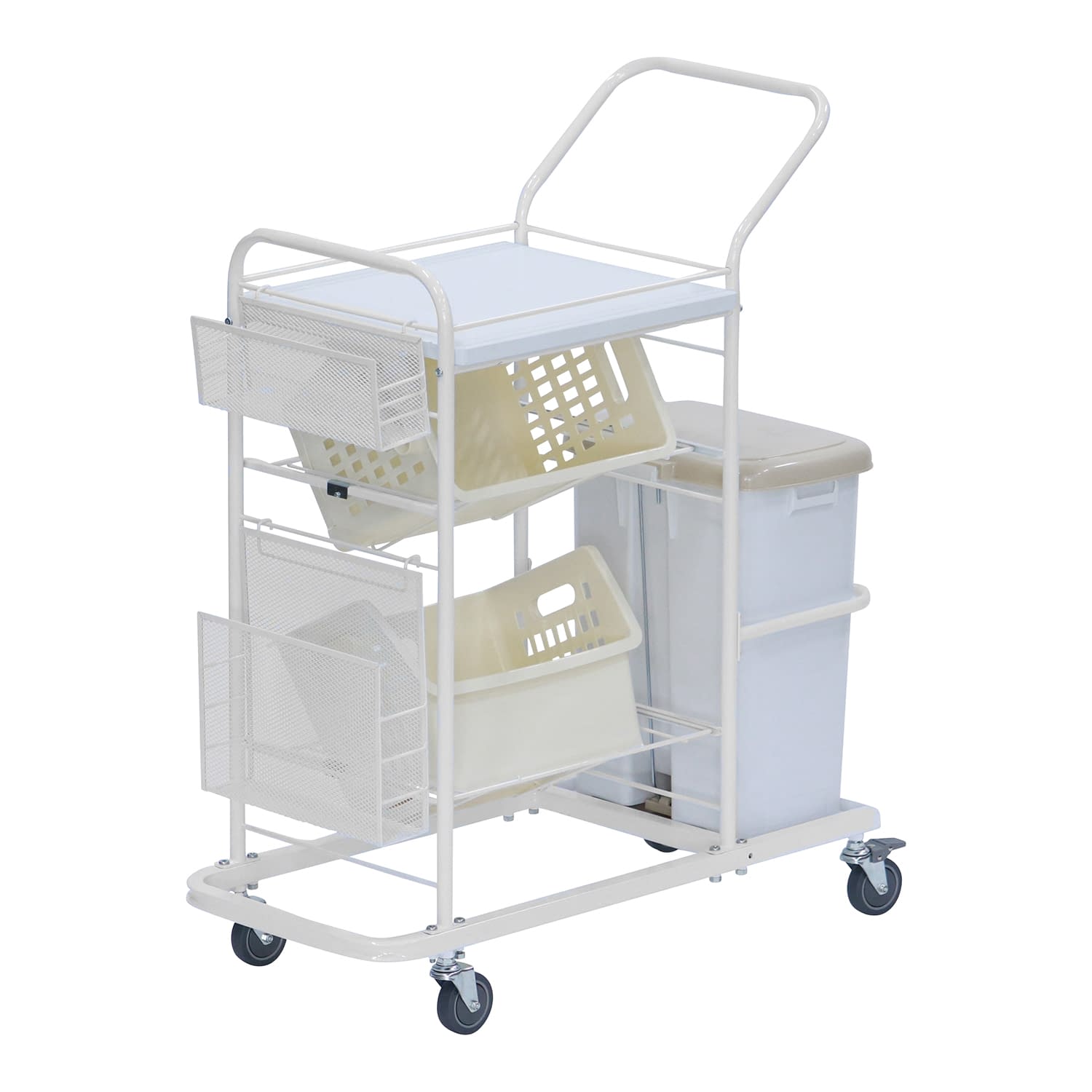 松吉医科器械 マツヨシ コンパクトオムツ交換車 マツヨシMY-WC0030(L)
