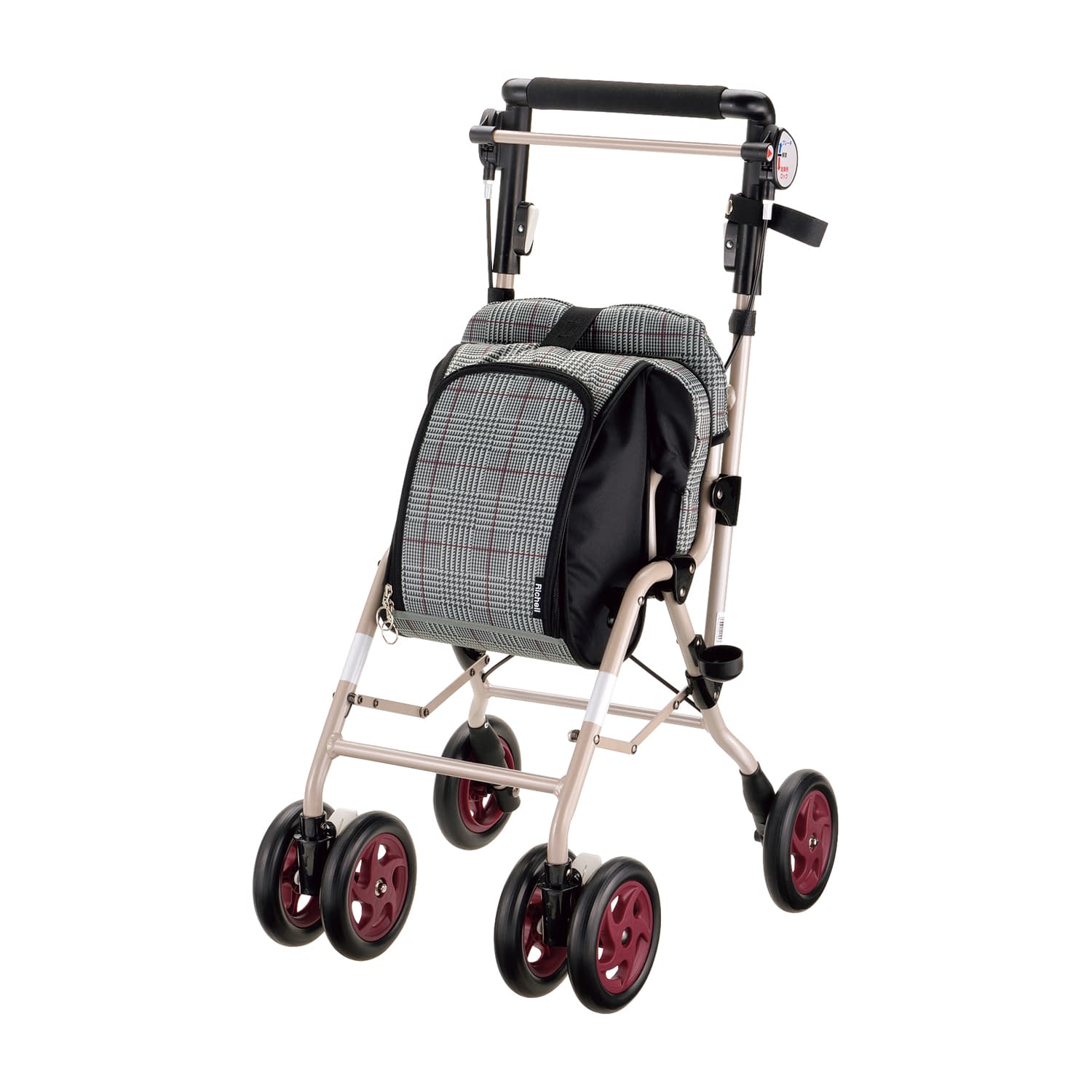リッチェル シルバーカー アルキュートCP−G 44195(グレンチェック)|Shop de clinic店