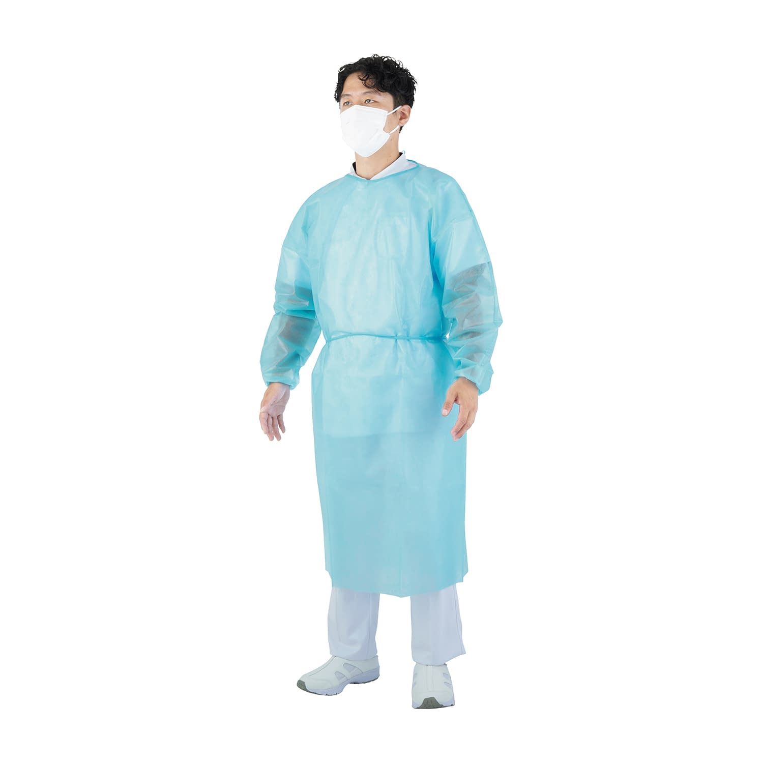 【ケース販売】アイソレーションガウン　　　　　　　 KGI-001(10ﾏｲ) 5コ