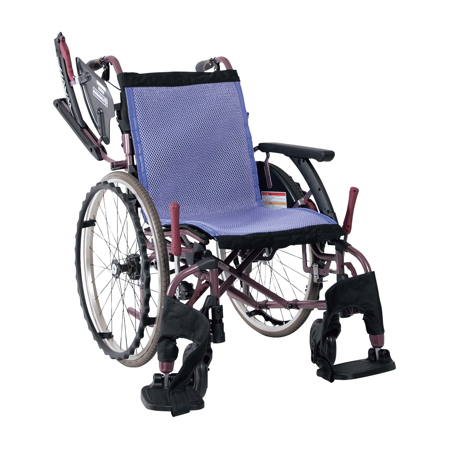 カワムラサイクル 車いす（自走用）ウェイビットループラ 自走用 3DメッシュWARP22-40-M｜Shop de clinic店