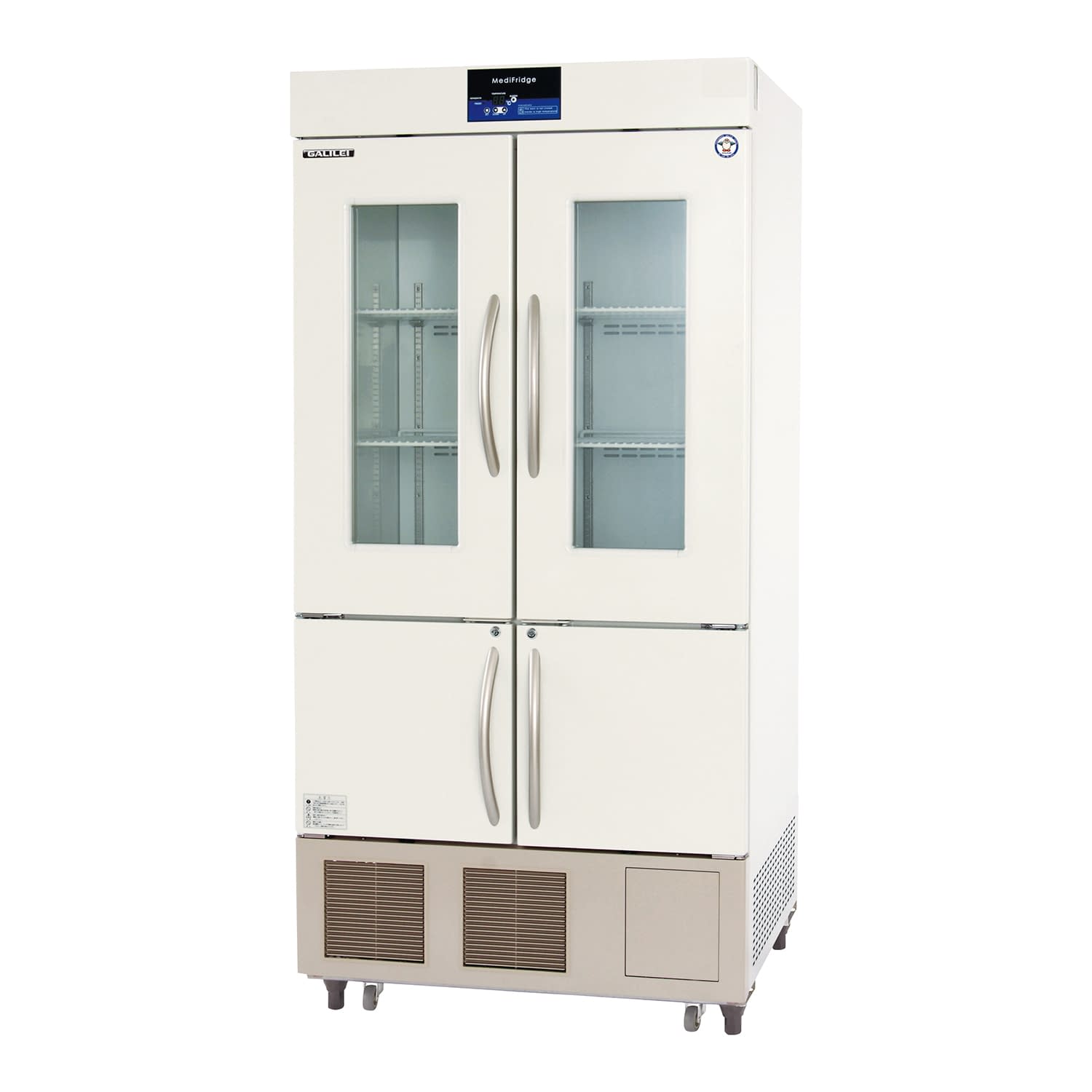 フクシマ小峡谷花の冠 薬用氷る電気冷蔵庫  象牙色（標準尺度色）FMS-F405GX