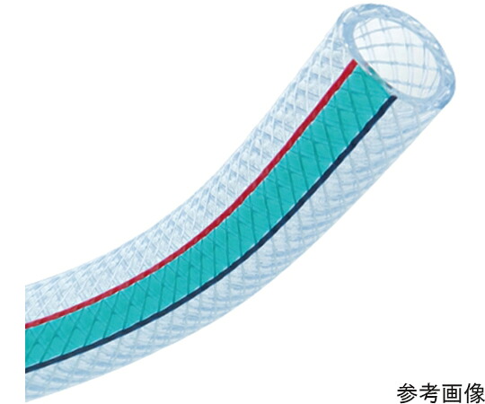 トヨックス 工業プラントとり備える配管工事・各種機械類配管工事用 ハイブリッドトヨロンホース 口径19mm×外径26粍 長さ45m 1本 HTR-19-45