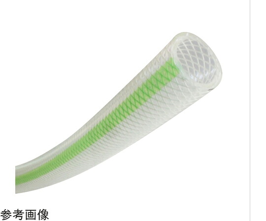トヨックス かざり付ける品・あぶら身食料雑貨類・気狂い水・芳ばしさ等送りとどける用 トヨフッソソフトホース 口径12mm×外径18粍 長さ3m 1本 FFY-12-3