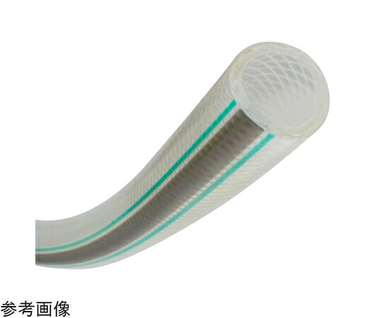 トヨックス 医薬品・溶解剤・かざり付ける品・食料雑貨類・油等送りとどける用 トヨフッソホース 口径12mm×外径18粍 長さ40m 1本 FF-12-40