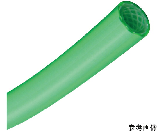 トヨックス 工業プラント作り付ける配管工業・各種大気圏物の具用 ヒットランホース 口径6.3mm×外径10粍 長さ25m 1本 HR-6G-25