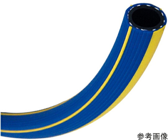 トヨックス 工場設備エア配管・土木エアツール用 ロックホース 内径19mm×外径27.5mm 長さ6m 1本 R-19-6
