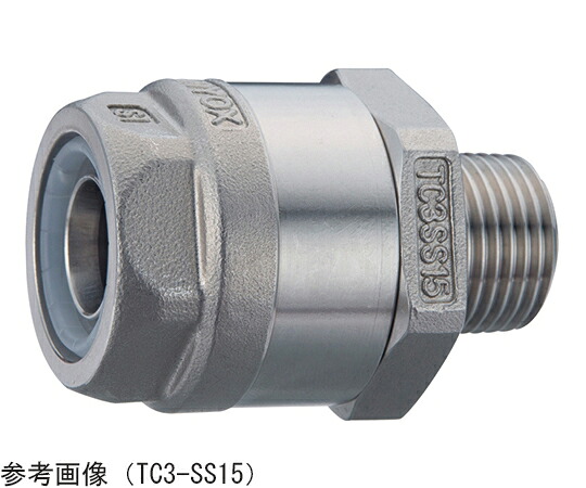 トヨックス トヨコネクタ　TC3-SS型　適合ホース19ミリ　継手規格R3/4 1個 TC3-SS19-R3/4
