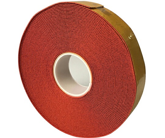 セーフラン安全用品 高耐久反射ラインテープ　赤　50mm×20m　厚2mm　反射ガラス粒子+高品質粘着剤 1巻 12371