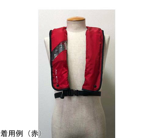 日本救命器具 膨脹式救命胴衣　首かけ式　橙 1式 NQV-Yn型 17,739円