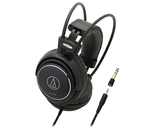 オーディオテクニカ ダイナミックヘッドホン　106dB/mW 1個 ATH-AVC500