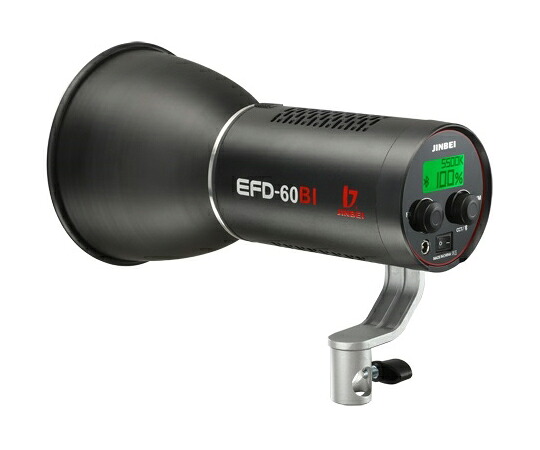 店内全品ポイント5倍★要エントリー★JINBEI LEDライト EFD-60BI 1個 J102|Shop de clinic店
