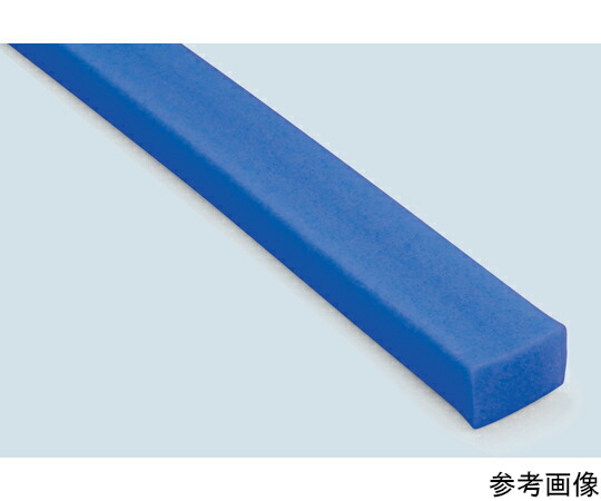 防塵ゴム 角型 30×15mm 青色 3m 1巻 TM-340-15