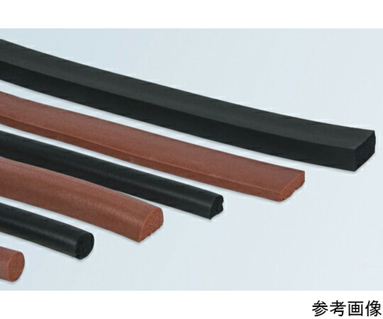 防塵ゴム（角型・シリコン） 35×20mm 橙色 1m 1巻 TM-97S-39