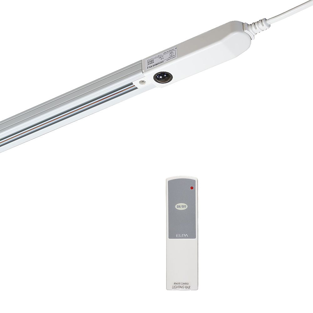 ELPA リモコンライティングバー　50cm　アイボリー 1個 LRC-R050C(IV)
