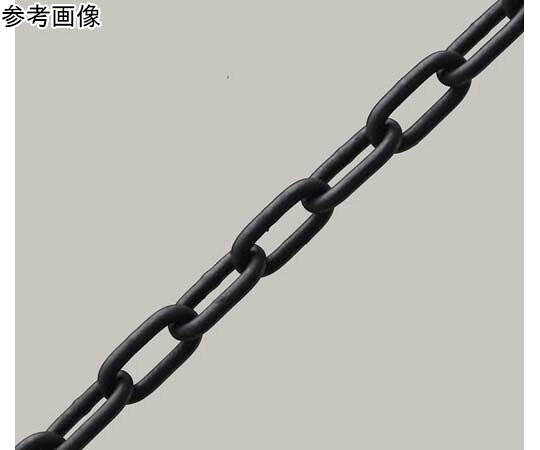 ふじわら 黒いことチェーン店（黒ツヤ消し 陶器厚地の外套） 5.0mm×5m 1本 B5-5