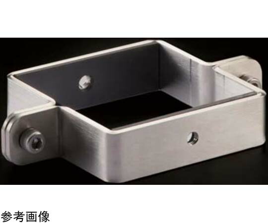 ふじわら 角パイフィット　ステンレス製　適合角パイプ50×50mm 1個 KPF-50