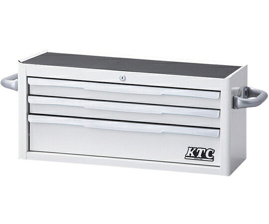 KTC フラットトップチェスト3段3引出　ホワイト 1台 EKR-2003WH